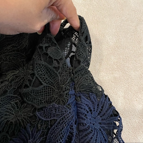 Anthropologie Deletta Garden Guise Floral Lace Blouse - Picture 7 of 12